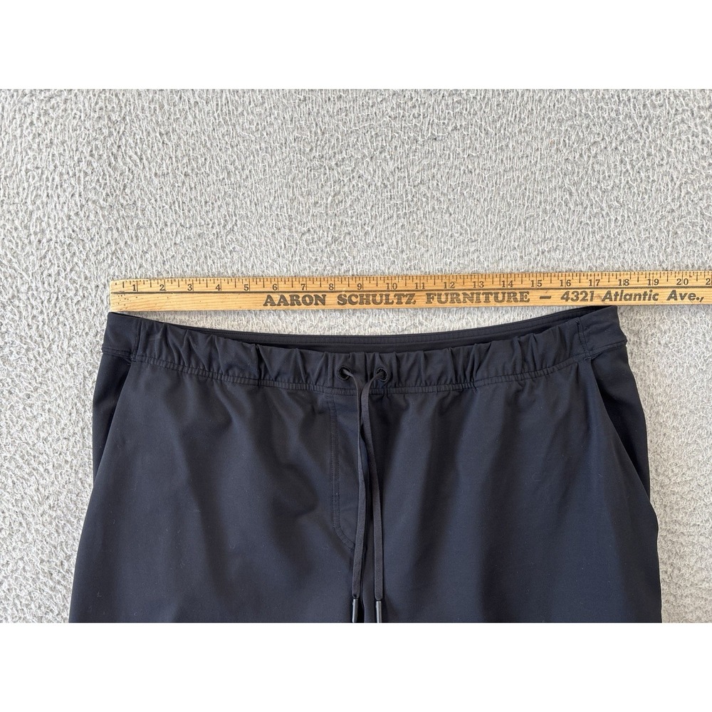 Lululemon On The Fly Pants Womens 35x25‎ Black Comfort Pockets Athleisure Travel - Picture 5 of 8